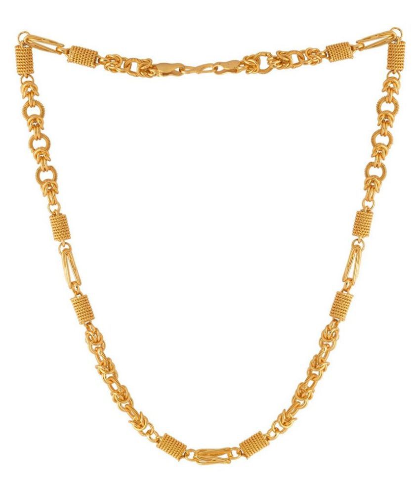     			h m product Gold Plated Mens Necklace Chain-1005