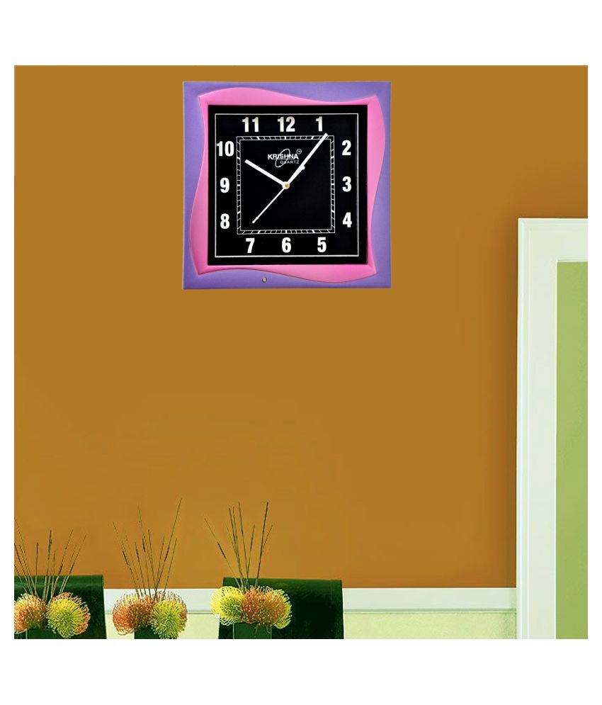 ANTIQUE ANTIQUE CRAFT Square Digital Wall Clock ( 28 x 28 cm ) Buy