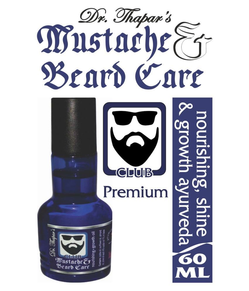Dr. Thapar’s Moustache & Beard Care Club Premium NOURISHING Beard Oil
