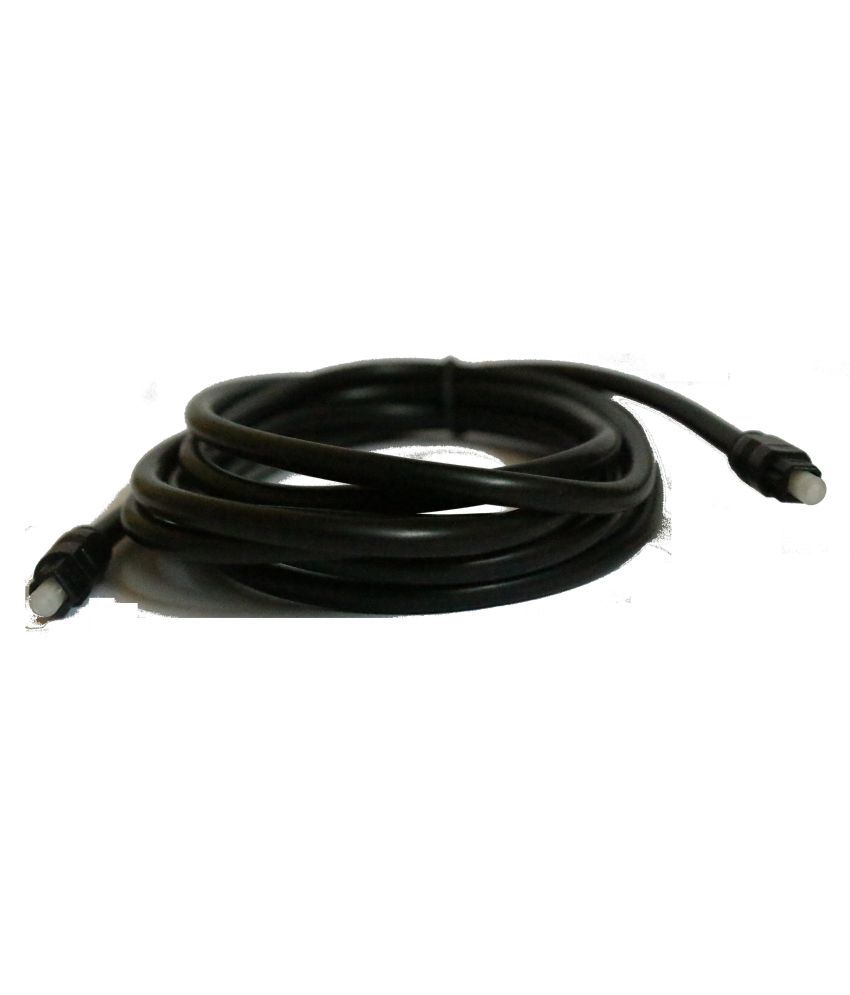     			Upix 3m Audio Cable , Supreme Digital Optic Fibre Cable - Black