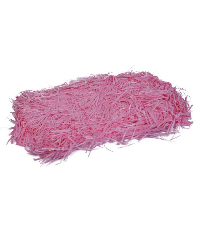     			Gift Paper Shreds Easter Grass Paper for Packing and Gift Party Crafts Accessories Decorations, Color Pink