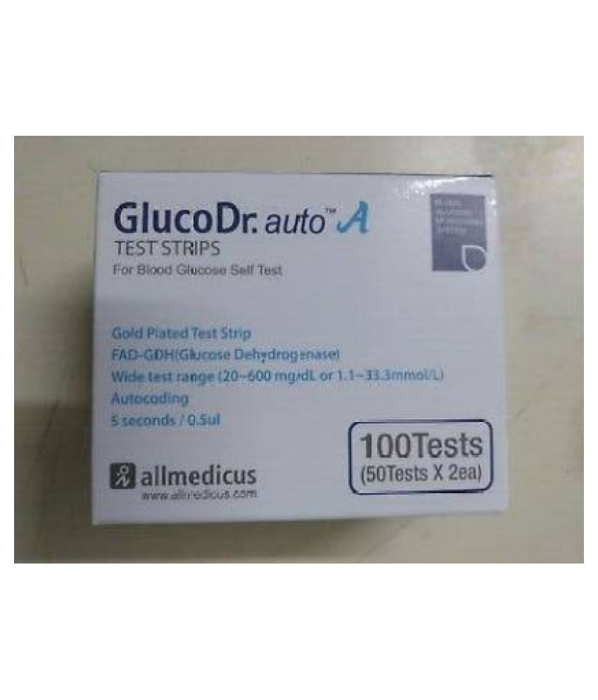     			GLUCO DR. AUTO A GLUCO DR. AUTO A 100 STRIPS