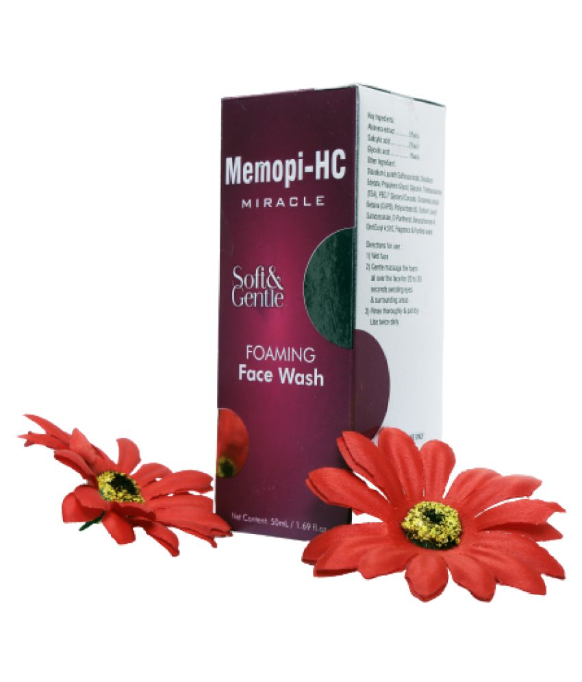 Memopi HC Foaming Face Wash 50 mL Buy Memopi HC Foaming Face Wash 50