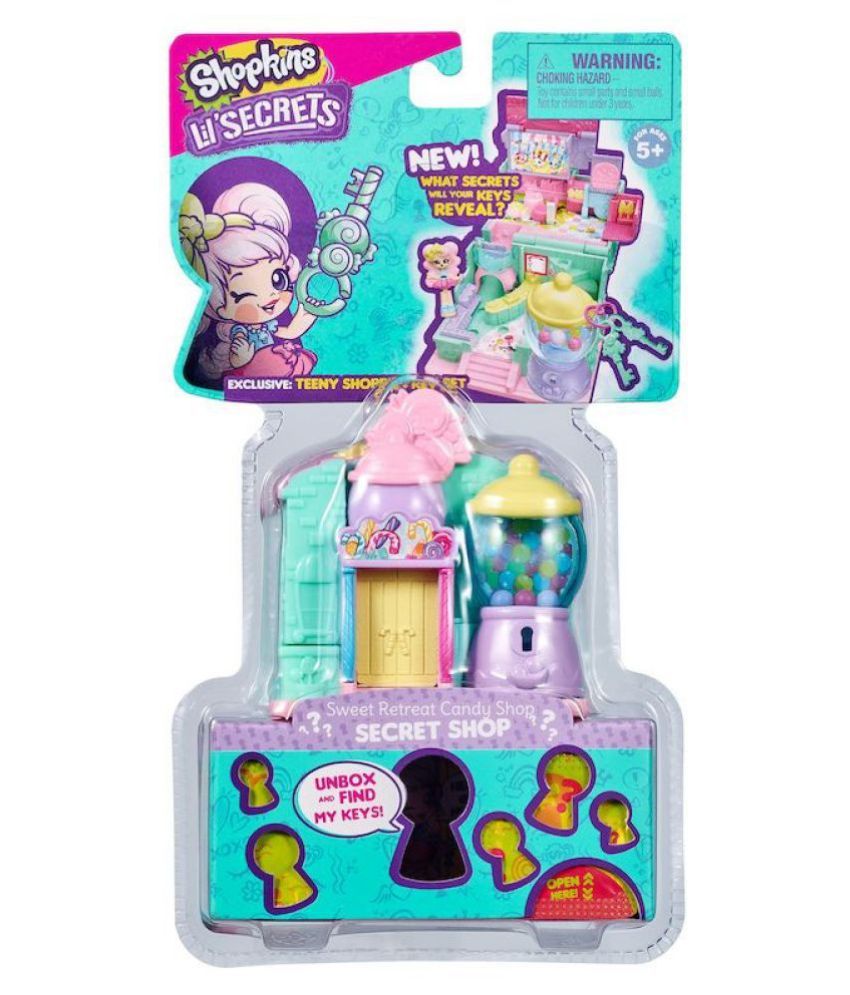 Shopkins Lil Secrets Secret Shop Sweet Retreat Candy Shop Buy Shopkins Lil Secrets Secret 2244