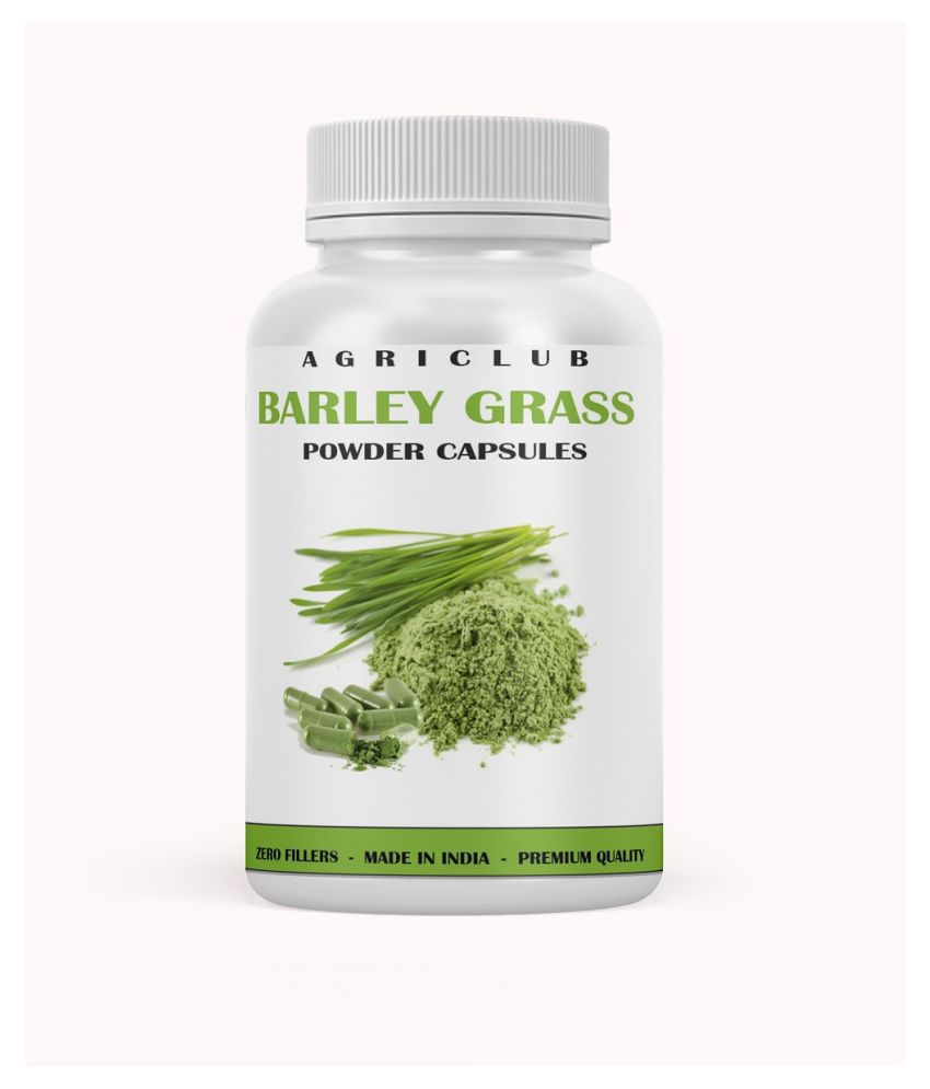     			AGRI CLUB barley grass extract Capsule 60 no.s Pack Of 1