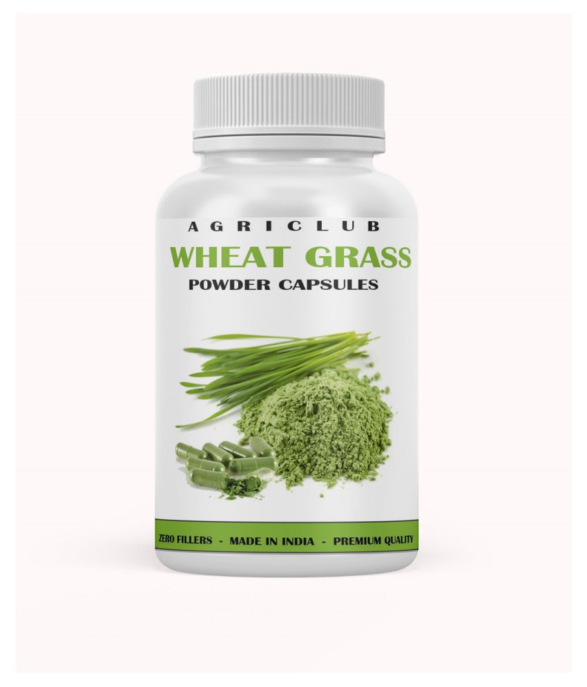     			AGRI CLUB wheatgrass extract Capsule 60 no.s Pack Of 1