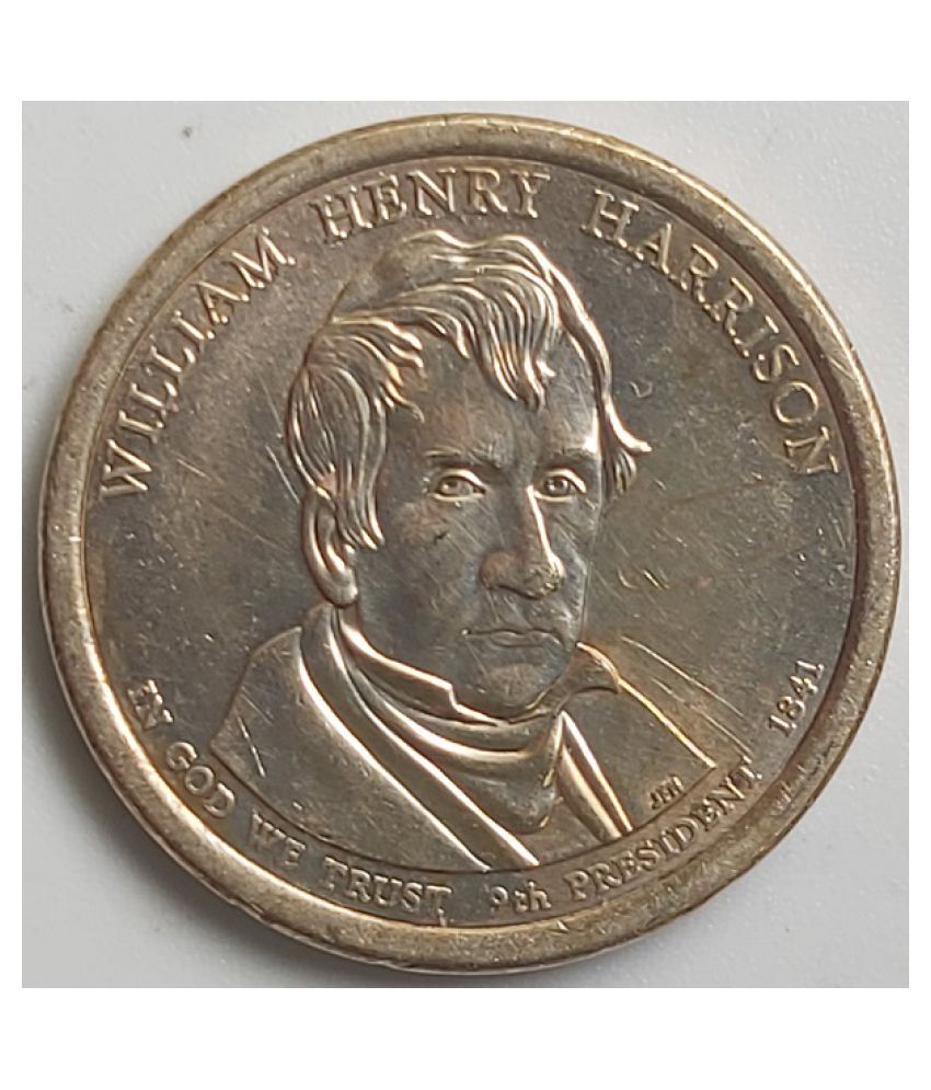 1841 william henry harrison dollar coin