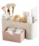 Tapixaa Plastic Cosmetic Make Up Organizer Drawer Stand Table Desktop Storage Space Saving