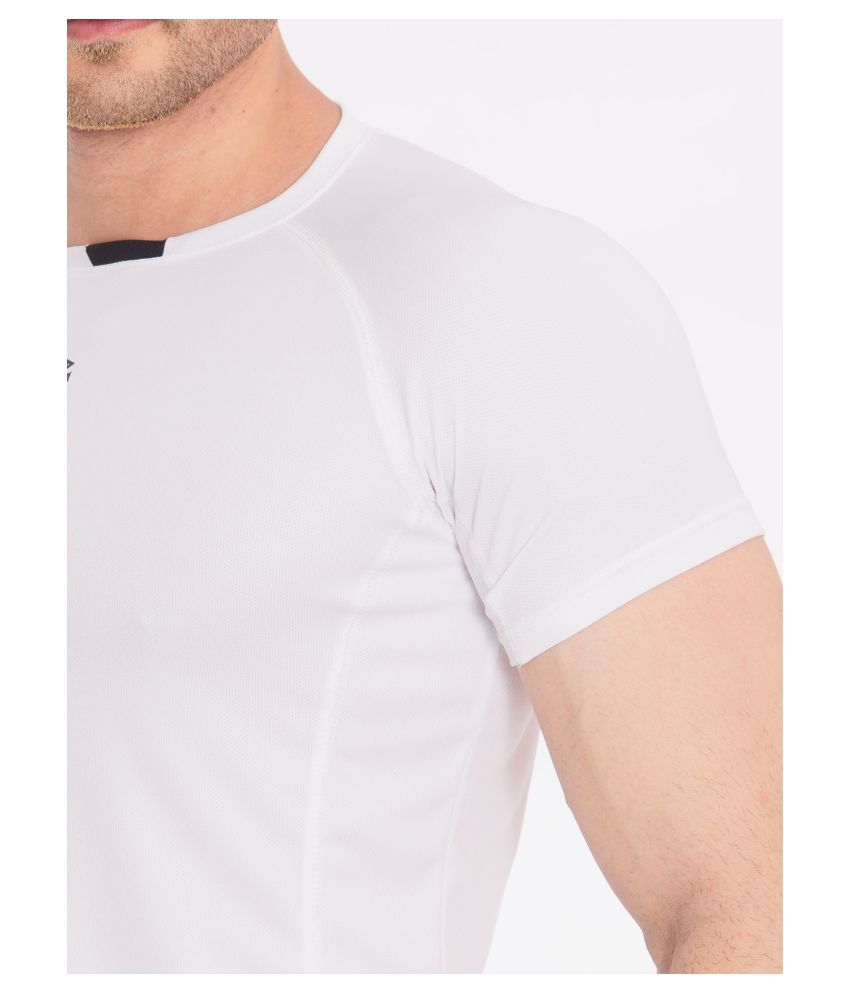 Aesthetic Nation Polyester White Solids T-Shirt - Buy Aesthetic Nation ...