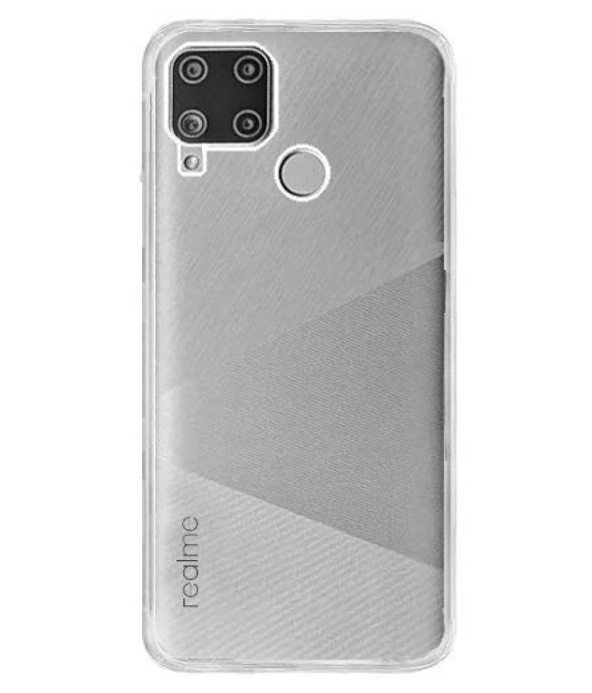     			Realme C15 Shock Proof Case KOVADO - Transparent Premium Transparent Case