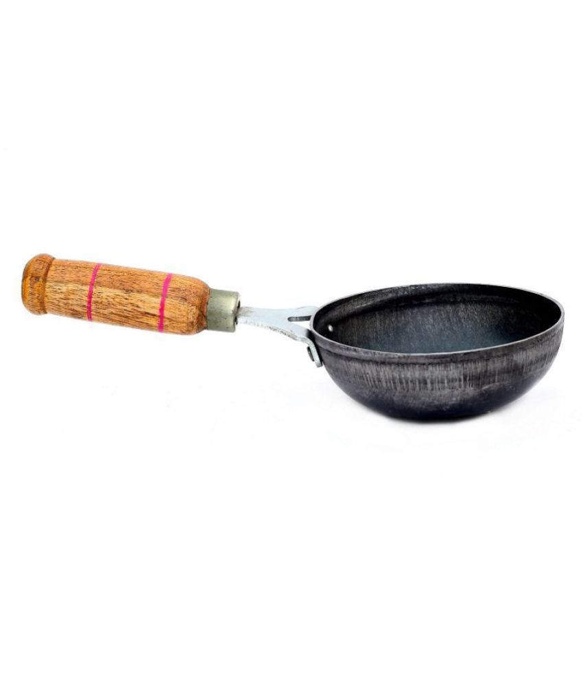 The Indus Valley No Coating Iron Tadka Pan 14 cm 500 mL Buy Online at