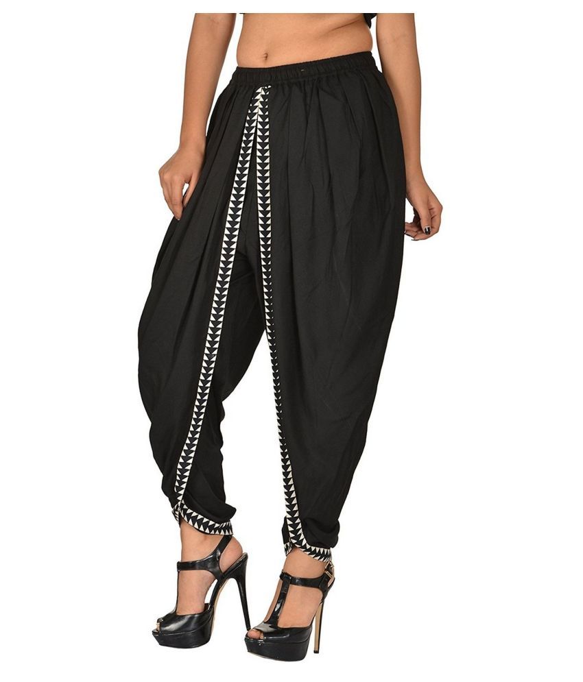 rayon dhoti pants
