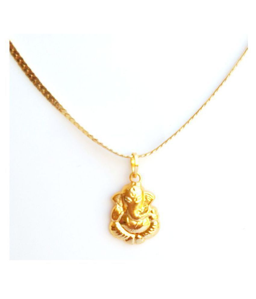 Gold Plated Lord Ganesha 16