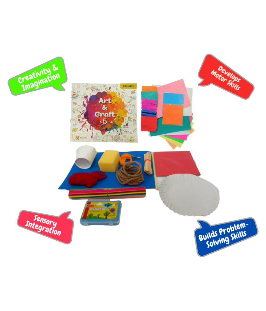 Visual Art And Craft Book for Grade 5 Volume 1 Age 10 Years