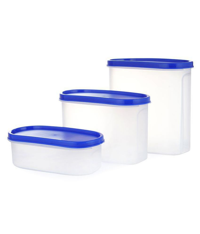     			Analog kitchenware Grocery,Dal,Pasta Polyproplene Food Container Set of 3 3000 mL