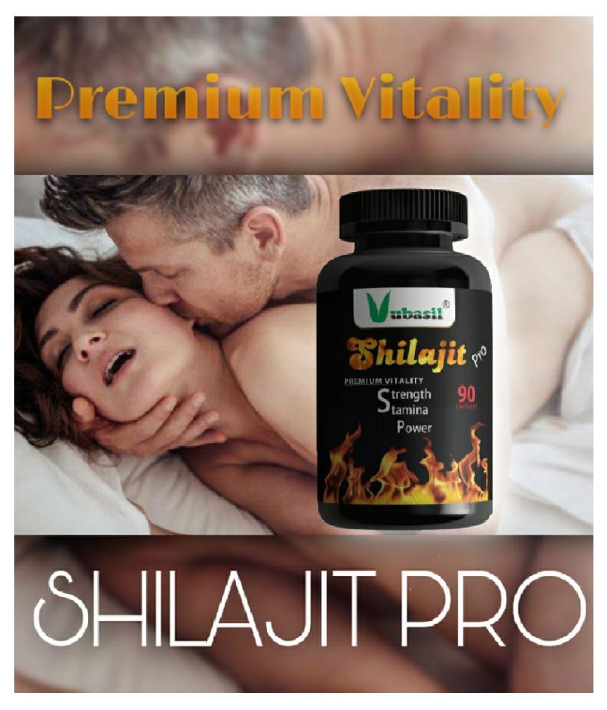 Shilajit PRO (90 Capsules) 100% Natural Pure & Safe Shilajeet Gold Extract  with Ashwagandha Safed