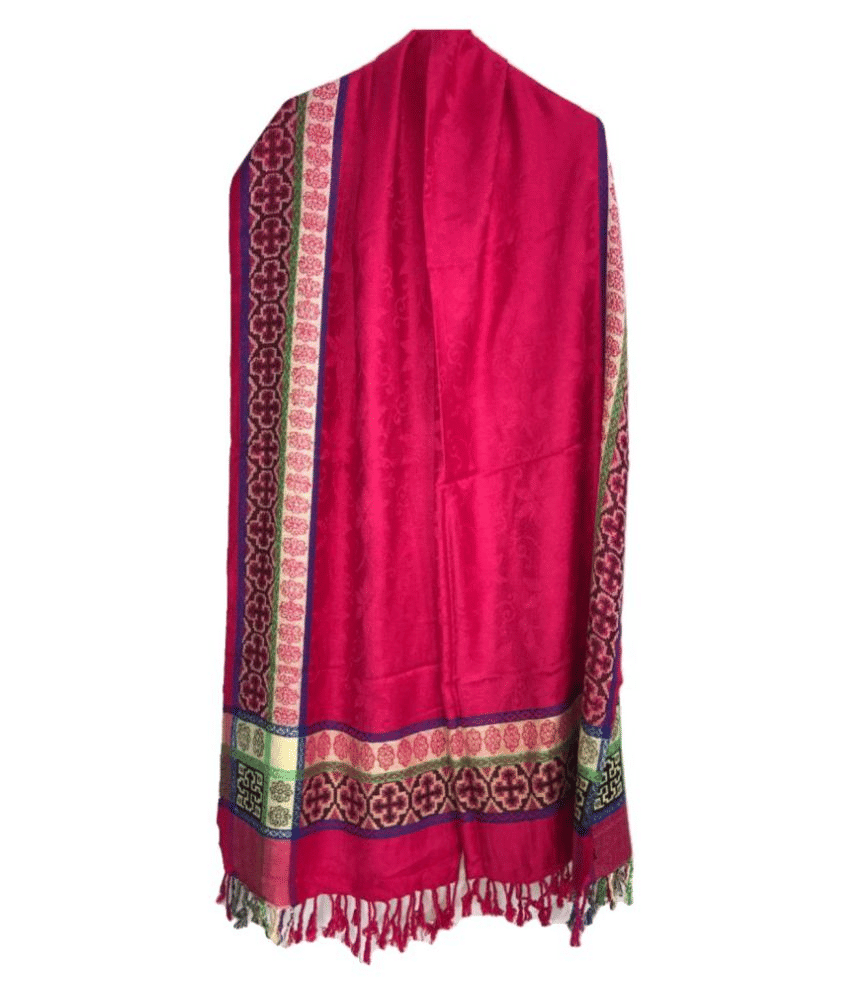 pink kashmiri shawl