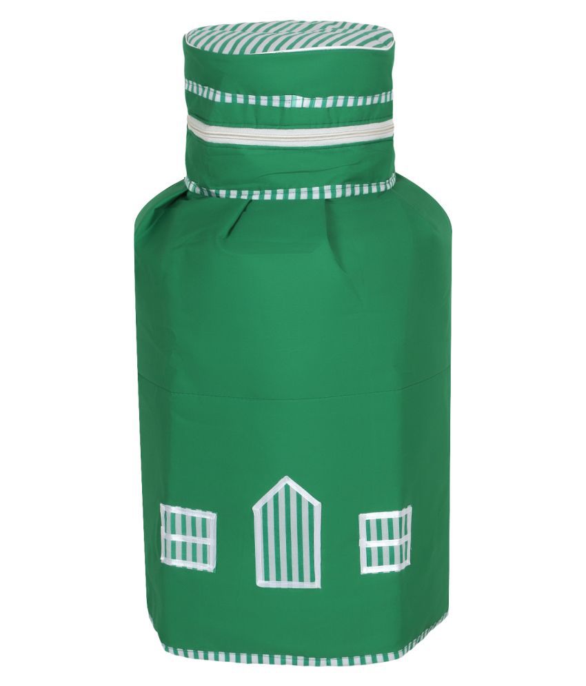 E-Retailer Single Polyester Green Cylinder Cover