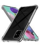 Samsung Galaxy M51 Shock Proof Case Megha Star - Transparent Premium Transparent Case