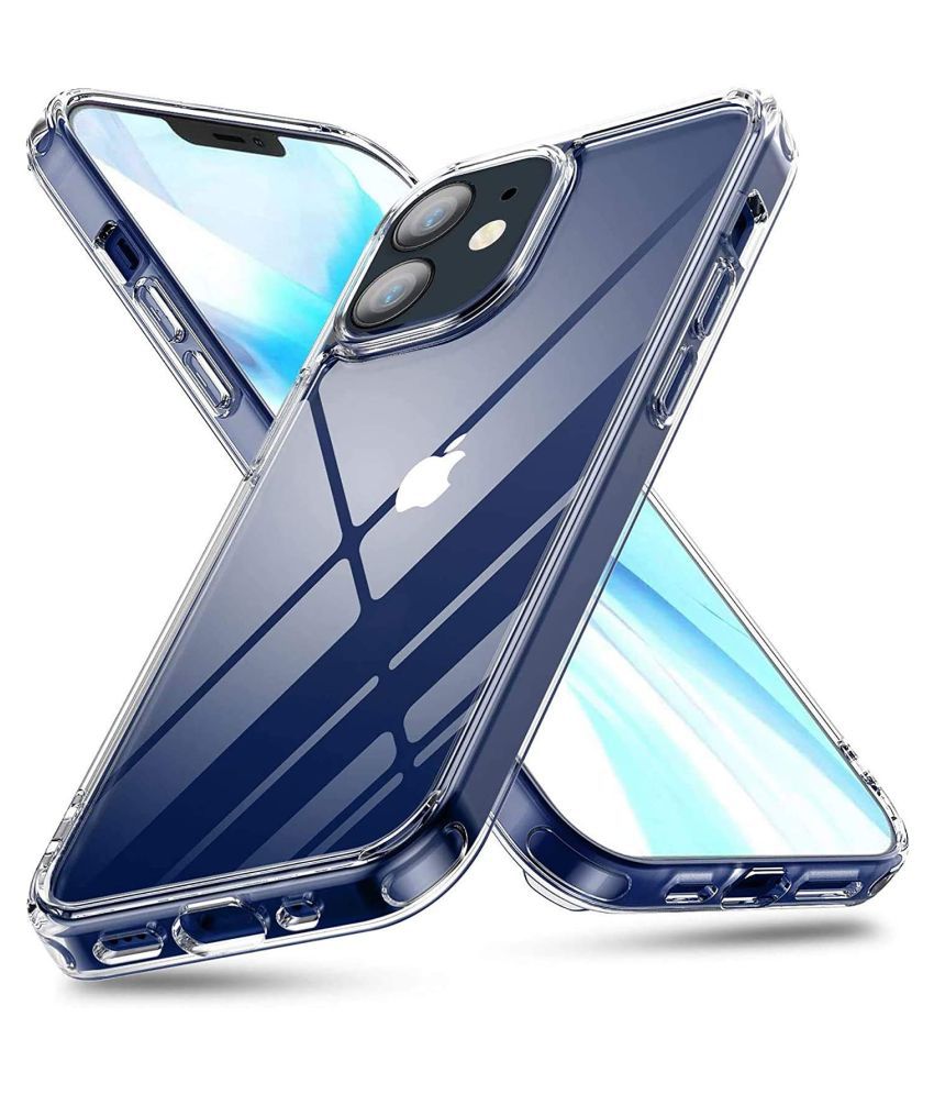     			Apple Iphone 12 Shock Proof Case KOVADO - Transparent Premium Transparent Case