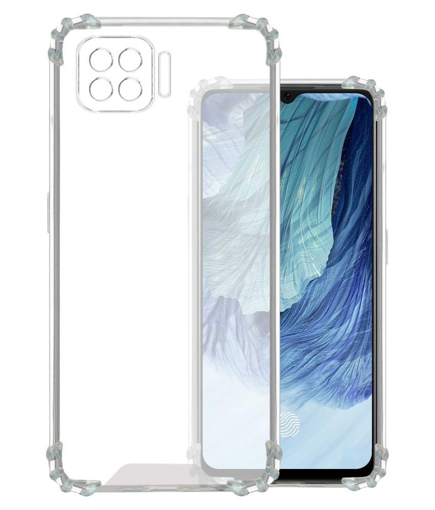     			Oppo F17 Shock Proof Case Kosher Traders - Transparent Premium Transparent Case