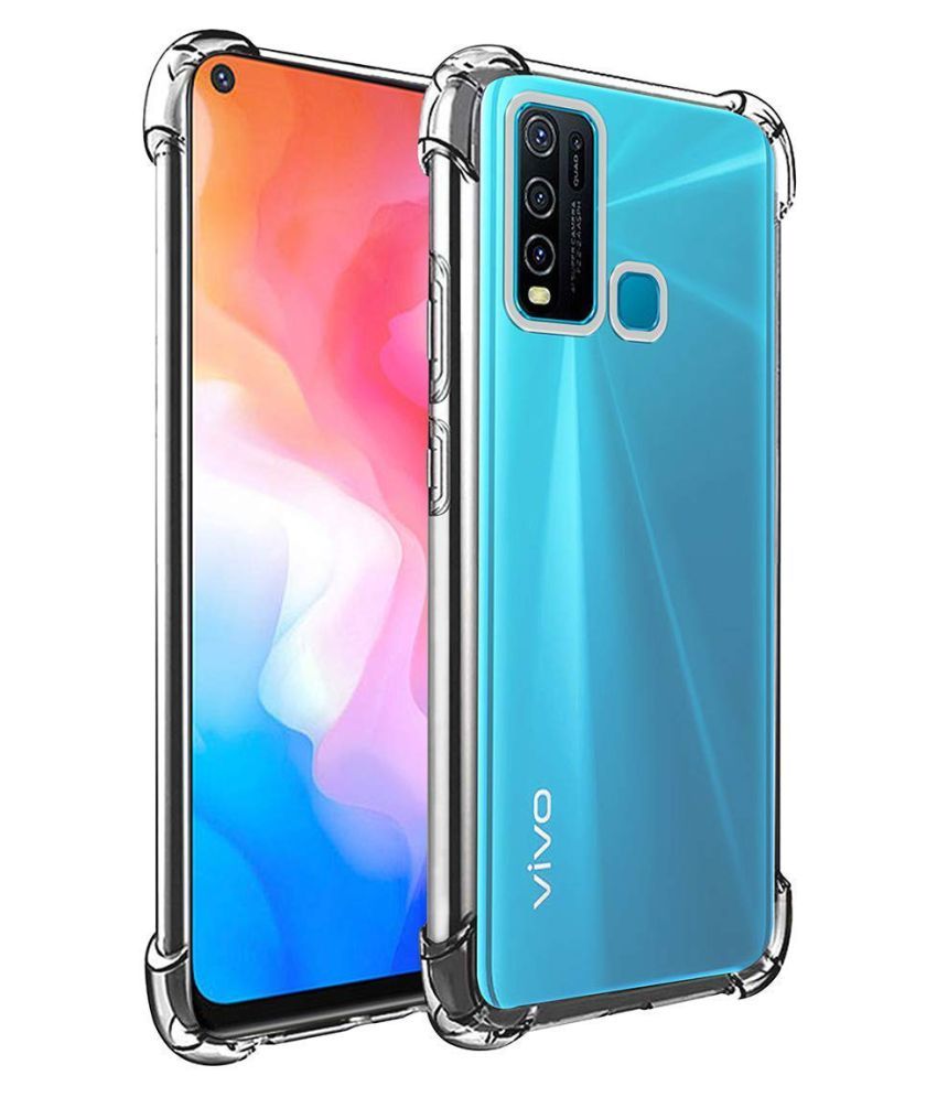     			Vivo Y30 Shock Proof Case Megha Star - Transparent Premium Transparent Case