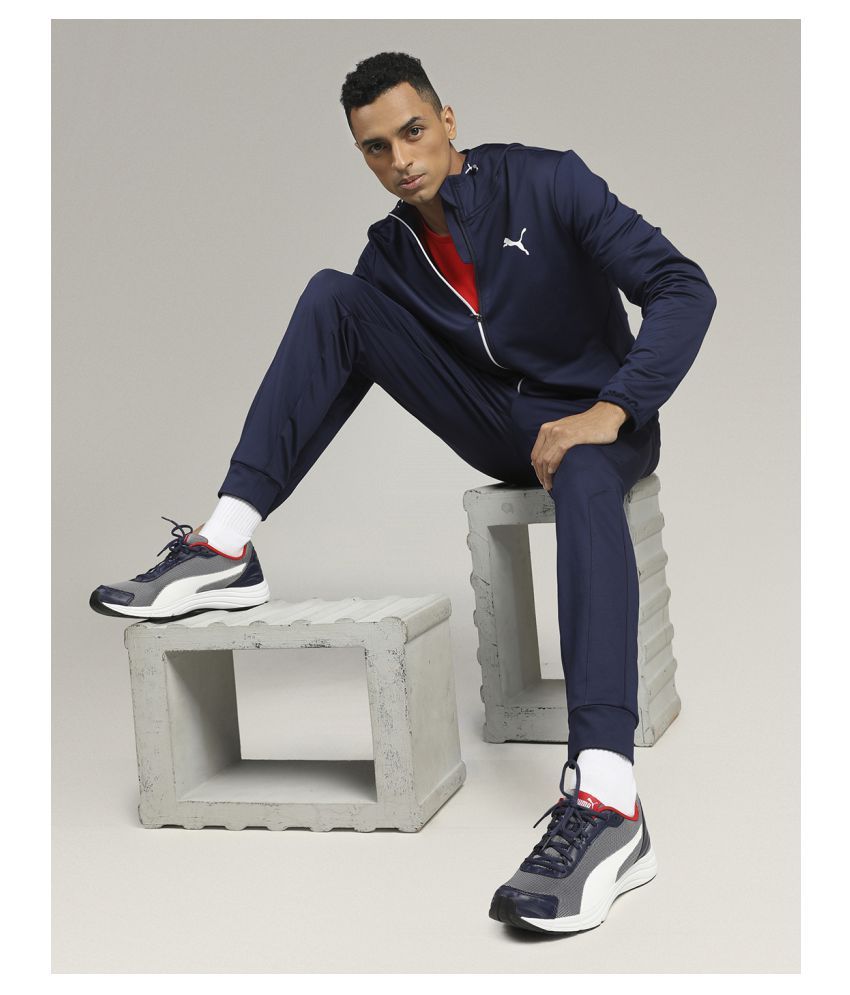 Puma Explorer IDP Blue Running Shoes 