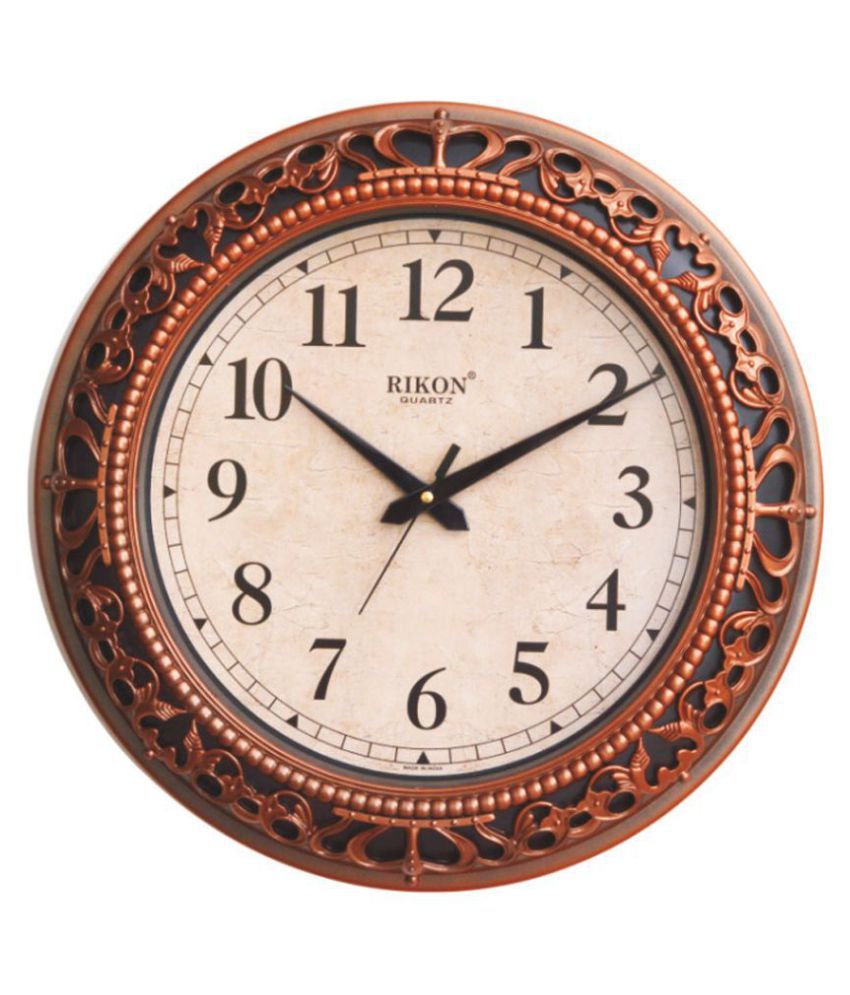 RIKON Circular Analog Wall Clock RK2551 SWEEP ( 35 x 4 cm ) Buy RIKON