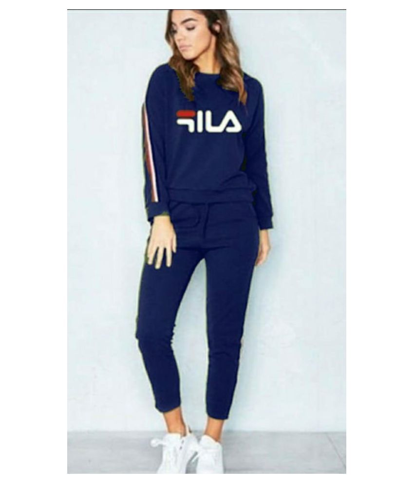 spyd bacon barbermaskine Buy Women Fila Blue Cotton Full Sleeve Top & Pant Leggings Tracksuit Set  for Womens Blue Cotton Stripes Tracksuit Online at Best Prices in India -  Snapdeal