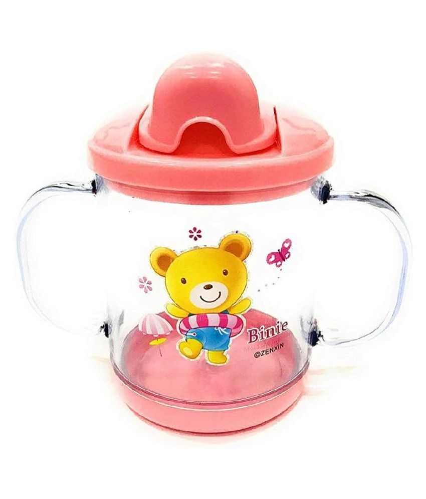     			aurapuro Pink Plastic Spout Sippers