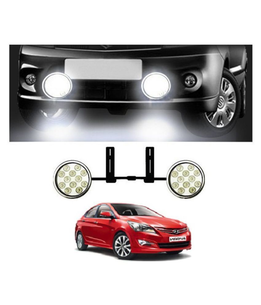 After Cars 12 LED Light Fog Lamp (Set of2) For Car hyundai verna Buy