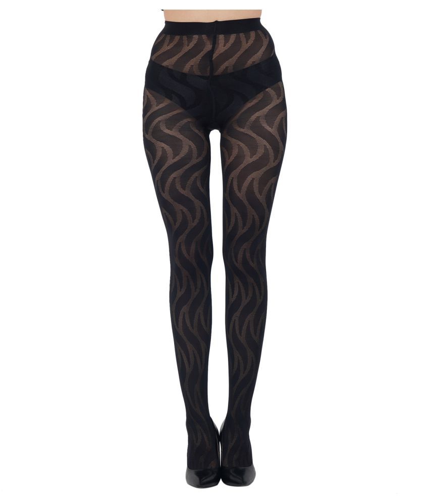 N2S NEXT2SKIN Women's Spandex Pantyhose Stockings (Black): Buy Online ...