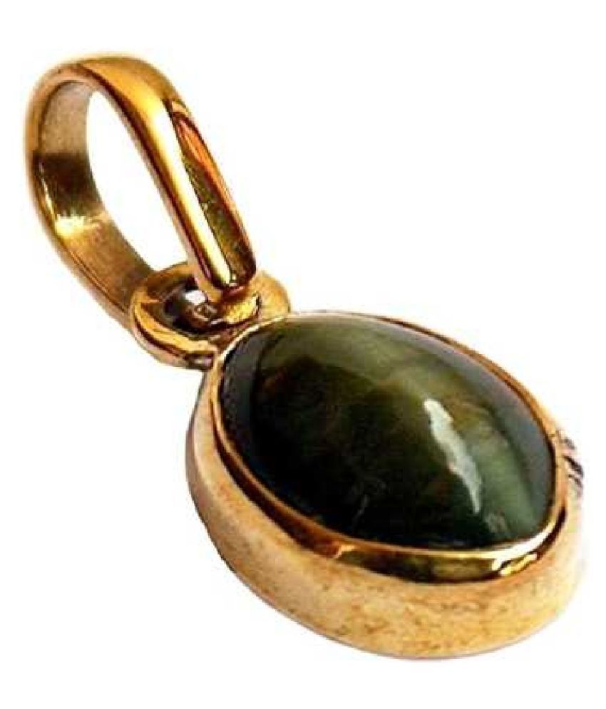 6 ratti Cats eye Stone Pendant Natural Cats Eye stone Certified