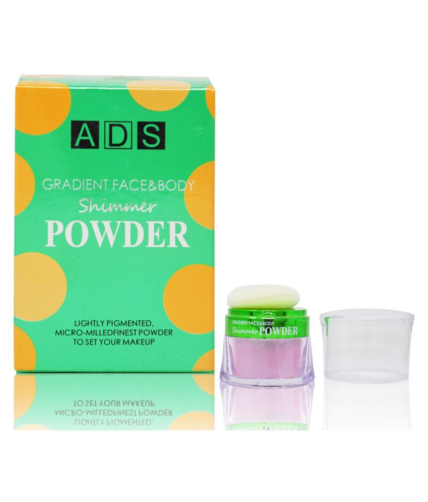     			ADS Gradient Face & Body Shimmer Powder, (A8667-06), Red Wine, 9.5g With Lilium Hand Cleanser