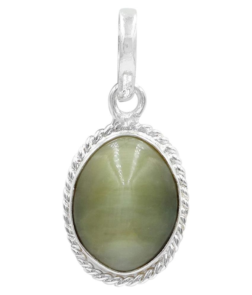 85 Carat Cats Eye Stone Pendant Natural Cats Eye Stone Certified And Astrological Purpose For Men 9971