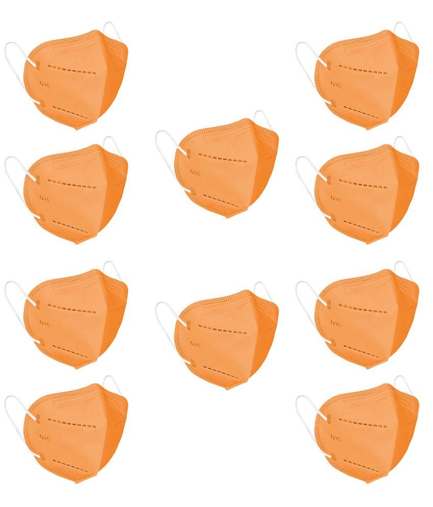 Healthopedia N95 Face Masks Pack Of 10, Easy Breathable, Washable