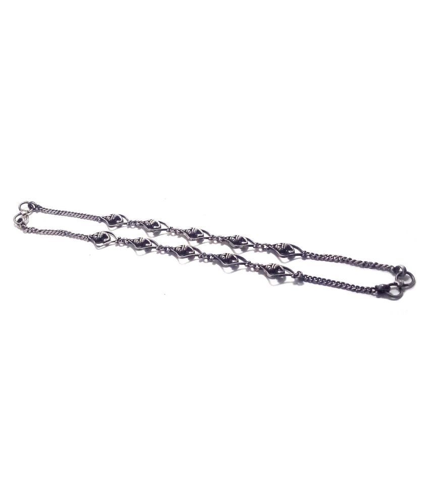 Pure Silver Anklet for Women: Buy Pure Silver Anklet for Women Online ...