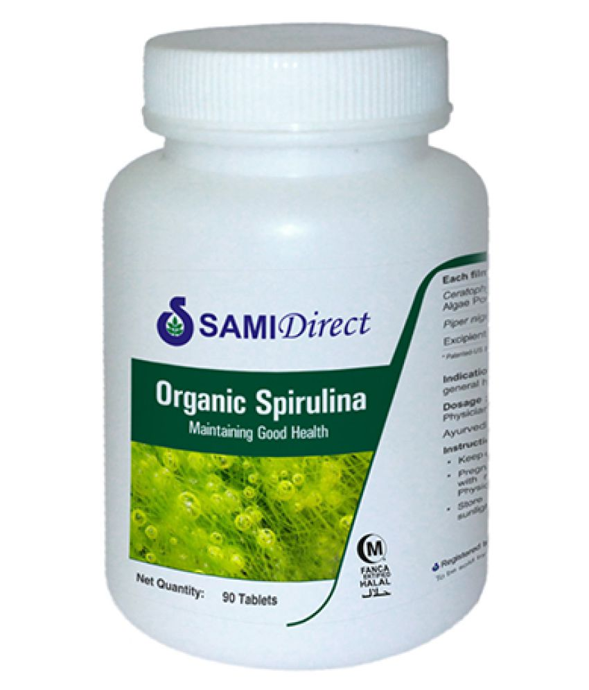 samidirect Organic Spirulina Tablet 90 no.s Pack Of 1 Buy samidirect