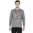 Alcis Grey Polyester Sweatshirt Single Pack