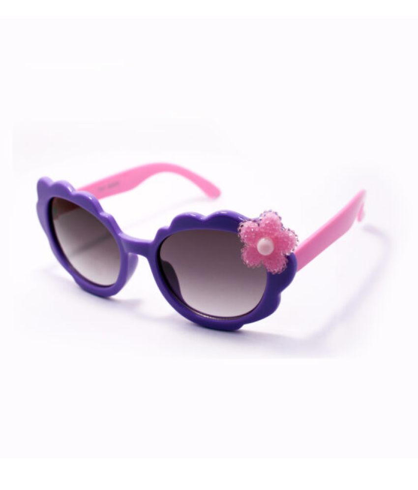Buy Flower Design Purple Children Sunglasses for kids at Best Prices in