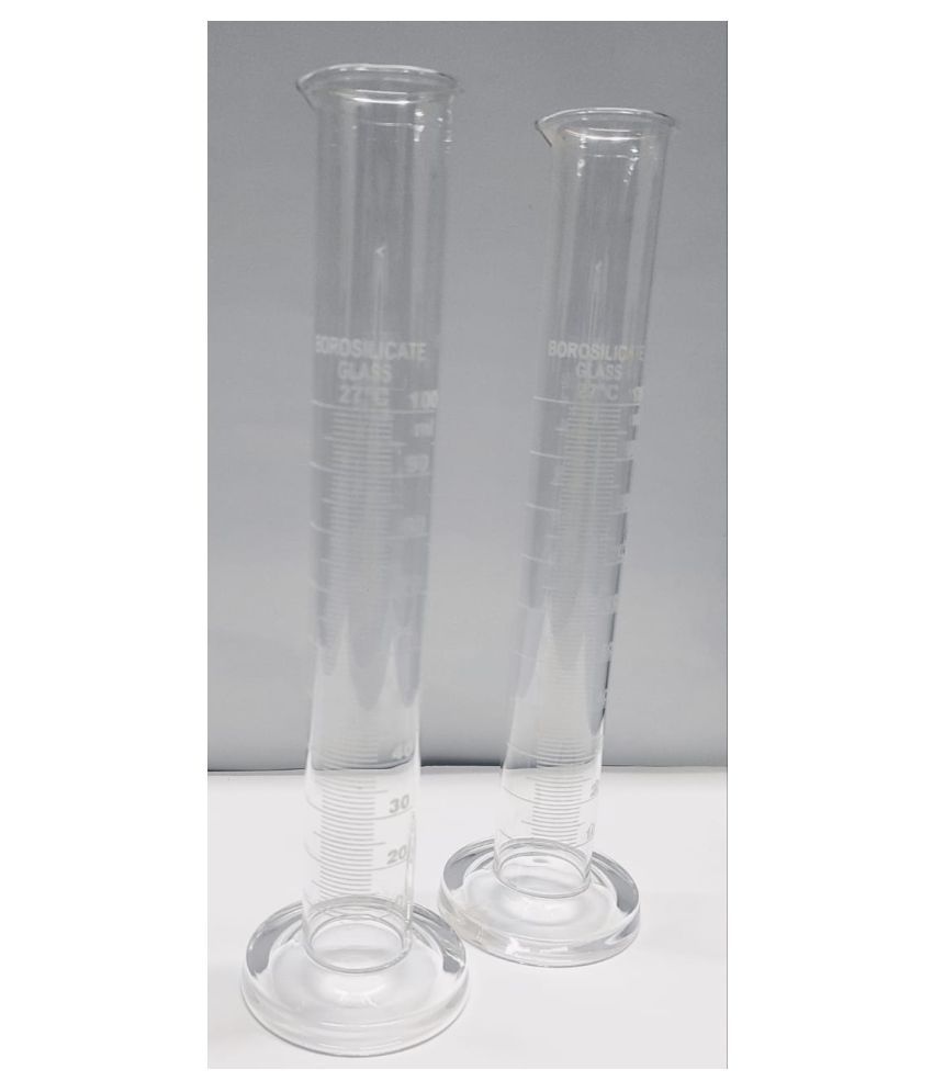     			LABOGENS MEASURING CYLINDER BOROSILICATE GLASS  100ML(PACK OF 2PC)