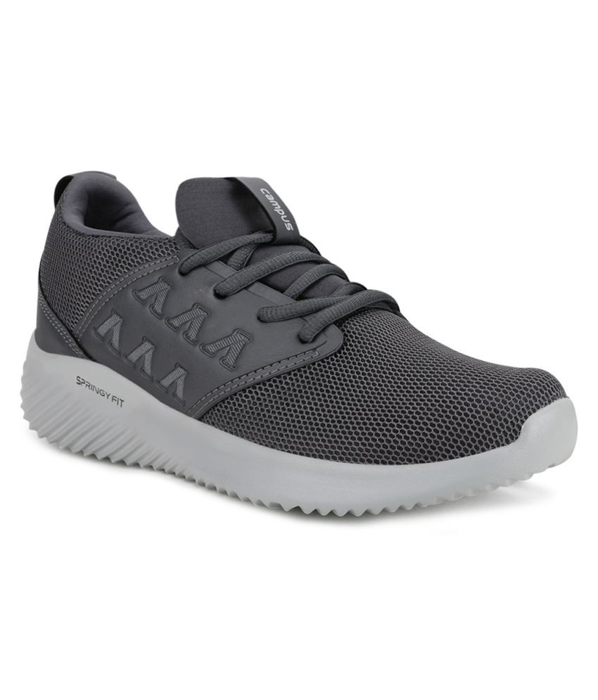 Campus BROKLYN Gray Running Shoes Buy Campus BROKLYN Gray Running
