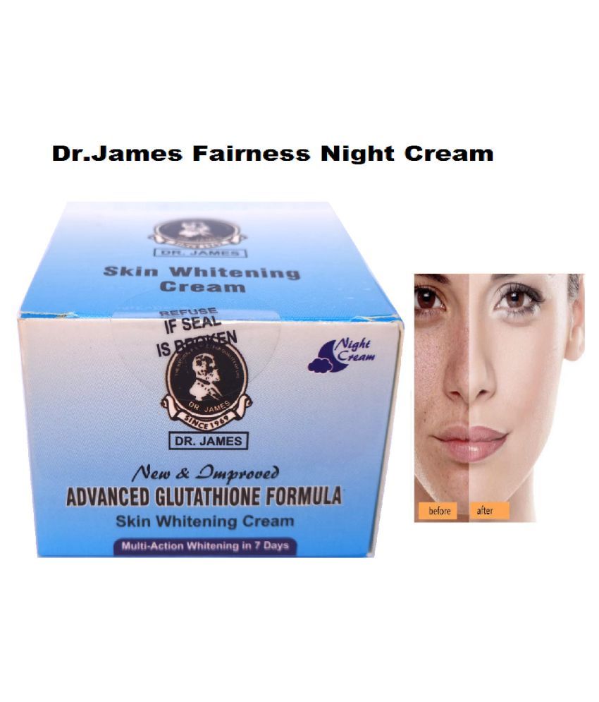 Dr.James Natural Glutathione Skin Lightening & Anti Scars Skin Night