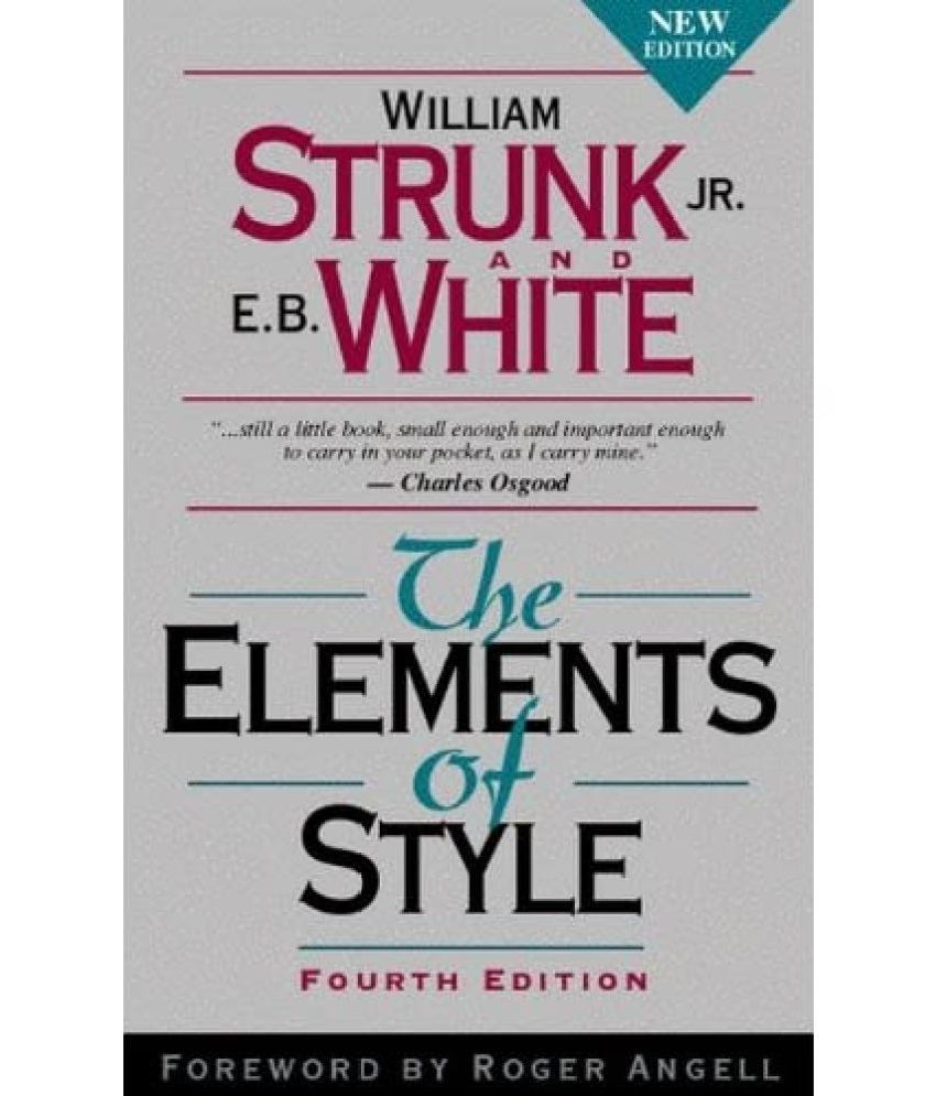     			The Elements of Style by William Strunk JR. (English, Paperback)