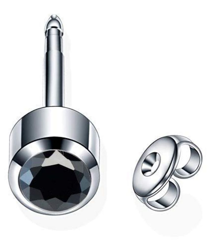 Disposable Hand Press Piercing Gun Tool Kit for Ear Tragus helix Silver