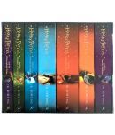 Harry Potter the Complete Series 1-7 by J.K. Rowling (2013, English, Paperback)