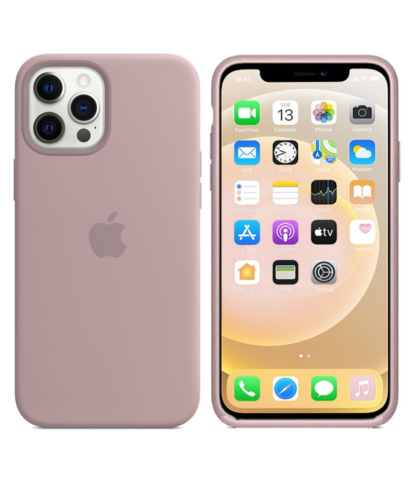 Apple Iphone 12 Pro Max Soft Silicon Cases Tdg Pink Microfiber Lining Inside Plain Back Covers Online At Low Prices Snapdeal India