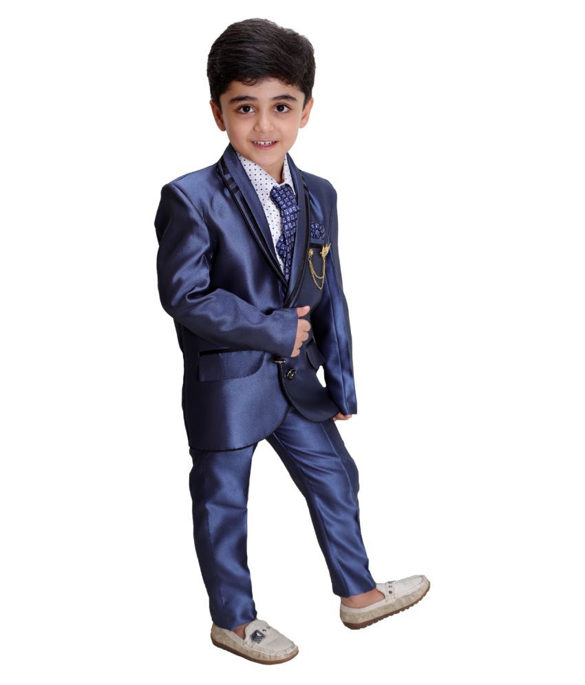 Piece Coat Suit with Shirt Pant Blazer 