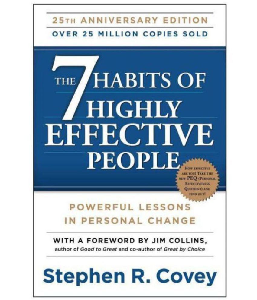     			The 7 Habits of Highly Effective People by  Stephen R Covey (Paperback, English)