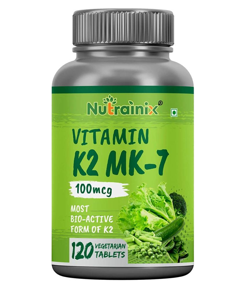 Nutrainix Vitamin K2 Mk7 100Mcg 1 no.s Unfalvoured Vitamins Tablets